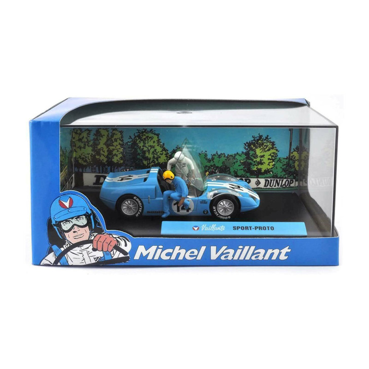 Macheta Sport Proto #14 *Michel Vaillant series*, light blue/white 1:43 - Imagine 1