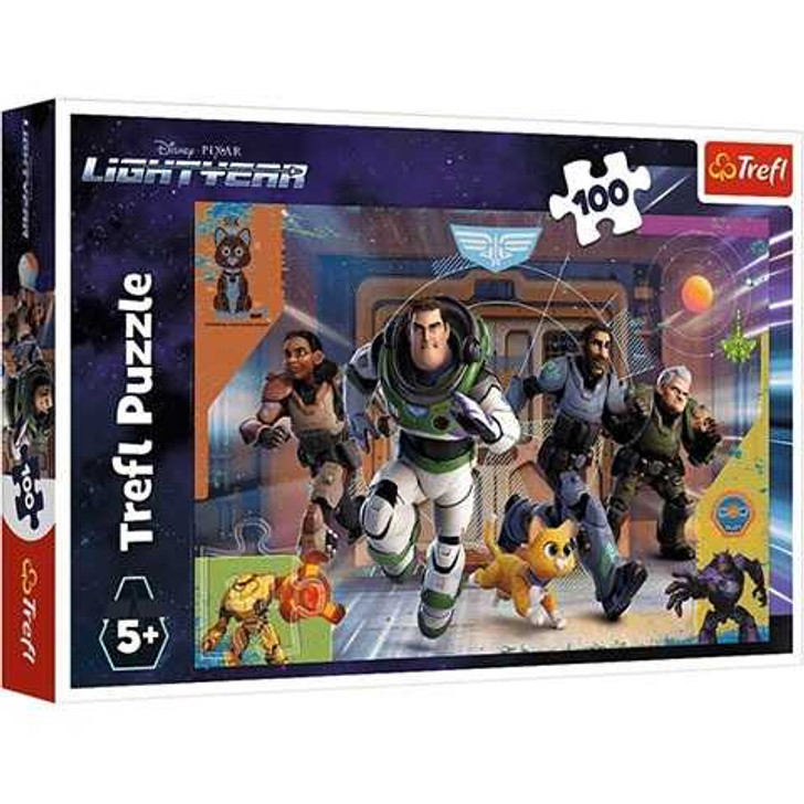 Puzzle Trefl Lightyear: Uimitorul Buzz 100 piese - Imagine 1