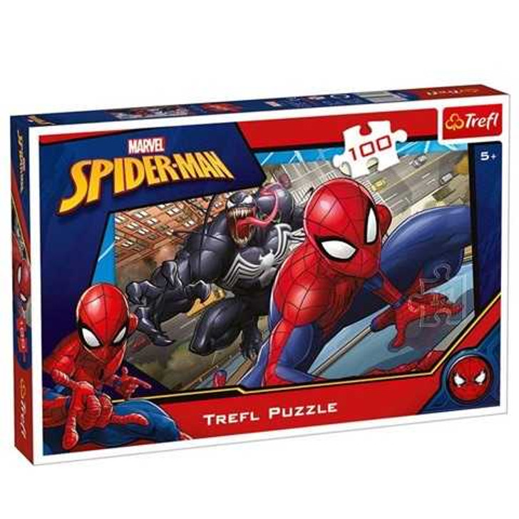 Puzzle Trefl Spiderman 100 piese - Imagine 1