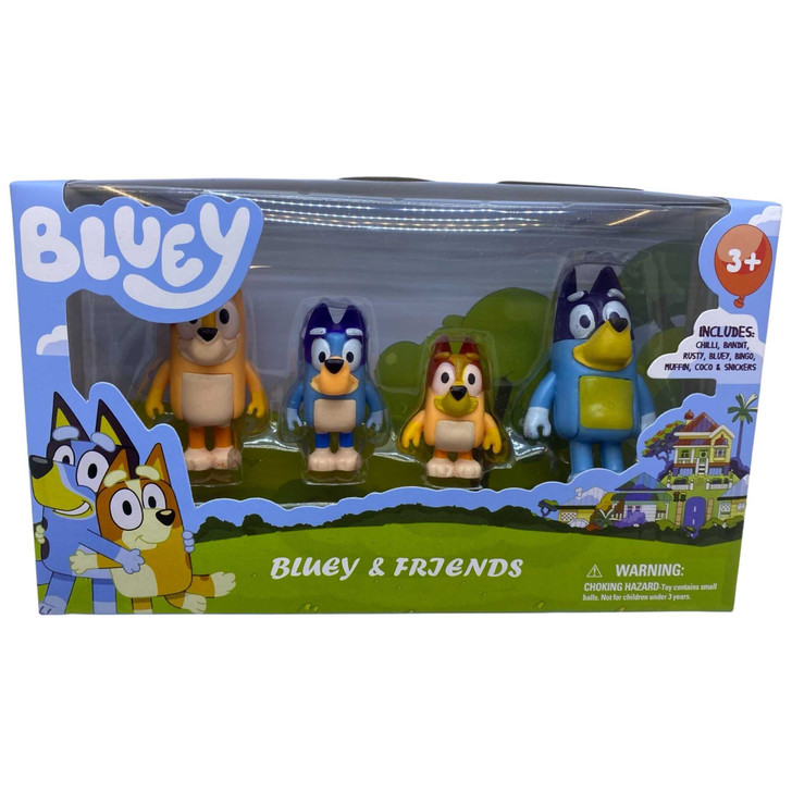 Set figurine Bluey family - Imagine 1