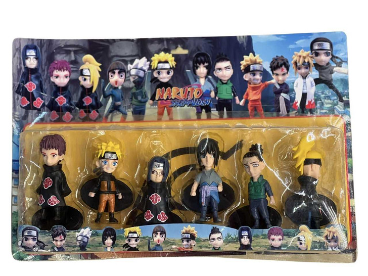 Set 6 figurine Naruto - Imagine 1