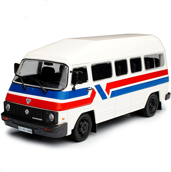 Macheta Rocar TV 35 buses *Legendary cars* white/red/blue 1/43 - Imagine 2