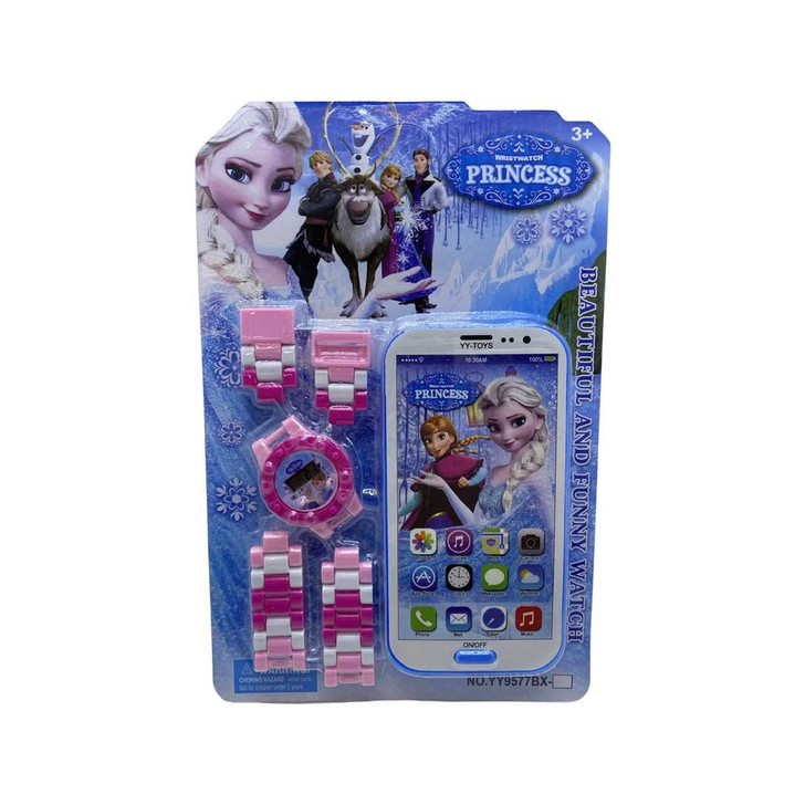 Set Frozen ceas lego si telefon - Imagine 1