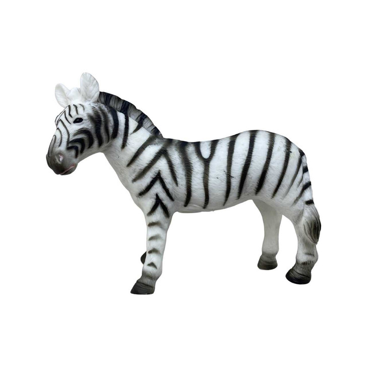Figurina zebra de cauciuc  - Imagine 1
