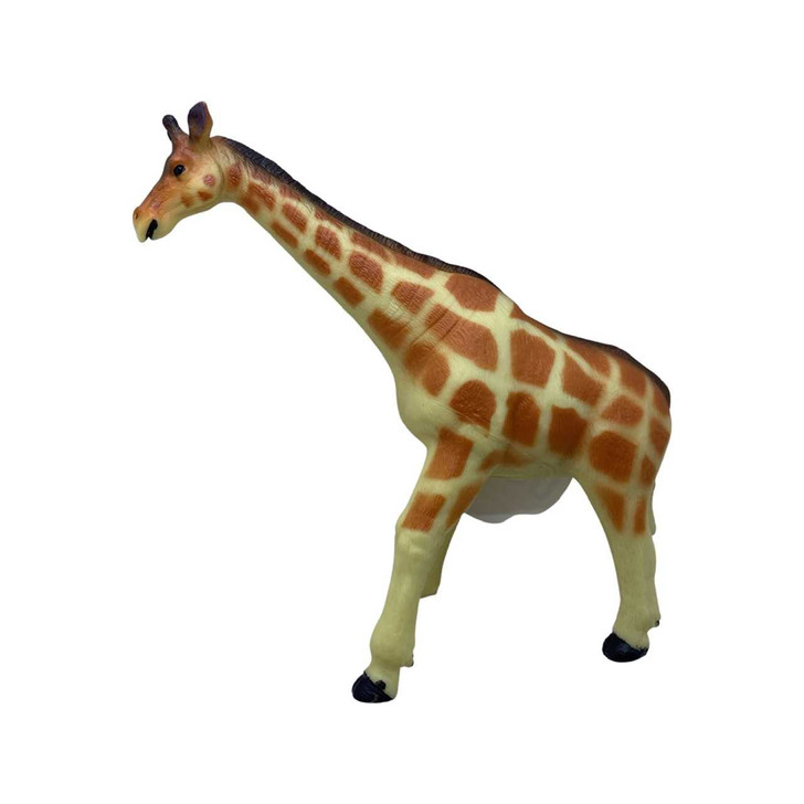 Figurina girafa de cauciuc  - Imagine 1