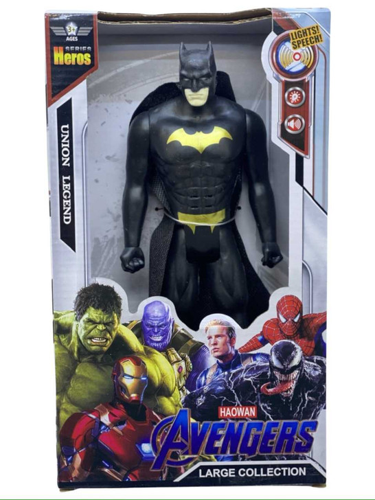 Figurina Batman cu sunete si lumini  - Imagine 1