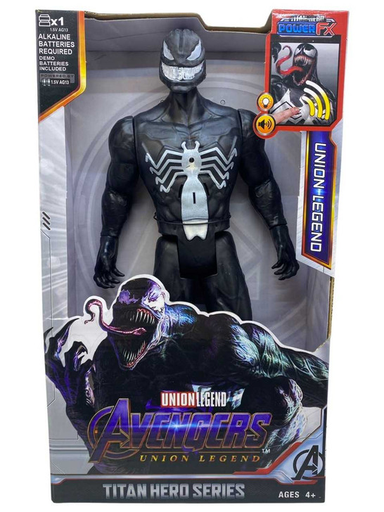 Figurina Venom cu sunete si lumini  - Imagine 1