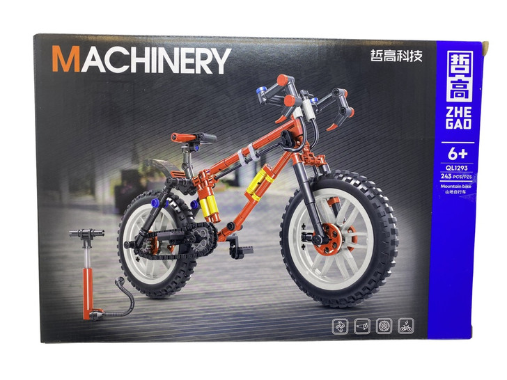 Lego bicicleta rosie QL1293 - Imagine 1