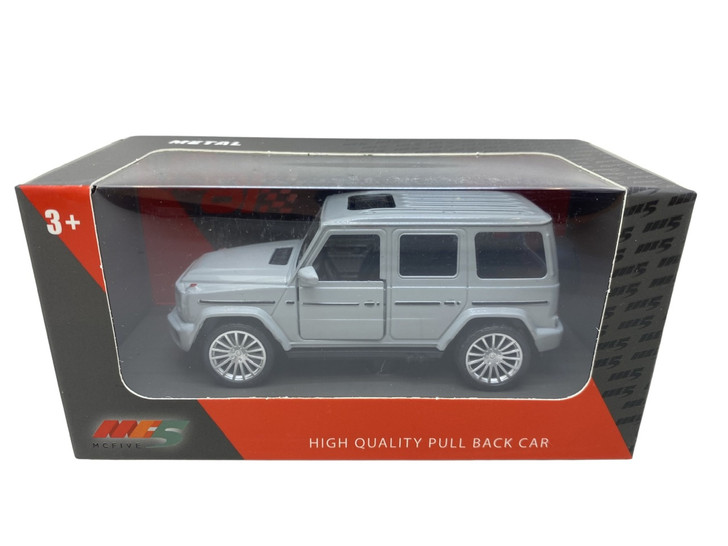 Macheta metal replica Mercedes G Class gri 1:43 - Imagine 1