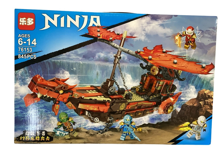 Lego Ninja corabie dragon 76153  - Imagine 1