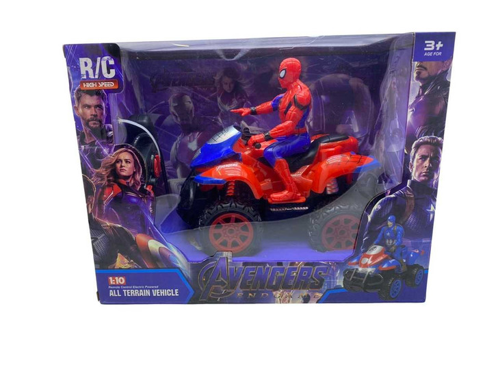 Motocicleta Spiderman cu radiocomanda  - Imagine 1