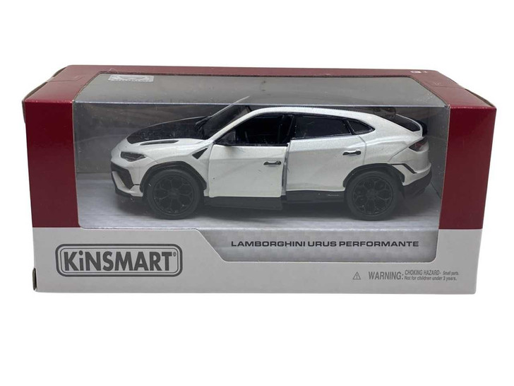 Macheta Lamborghini Urus Performante alb 1/36 - Imagine 1