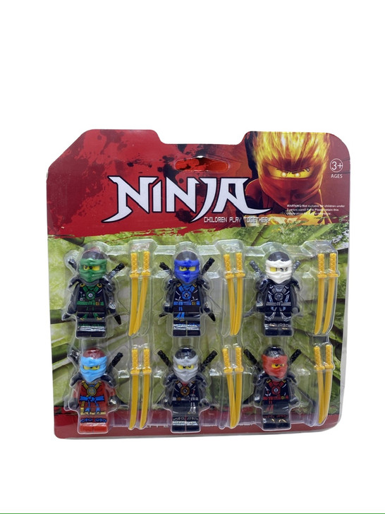 Set 6 figurine gen lego Ninja - Imagine 1