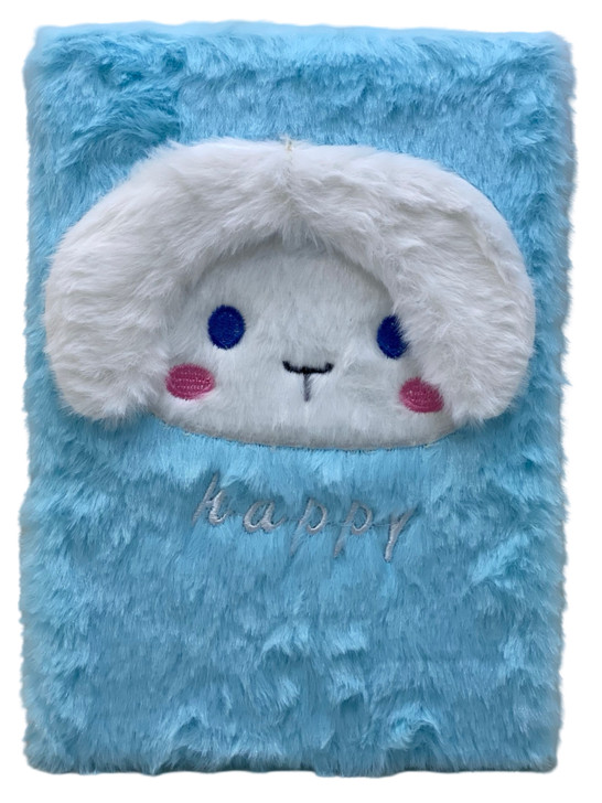 Caiet pufos dictando 50 file cu squishy Stitch, Kuromi, Hello Kitty