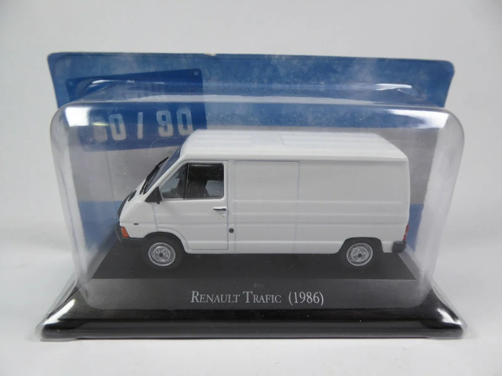 Macheta metal 1/43 1986 renault trafic alb  - Imagine 1
