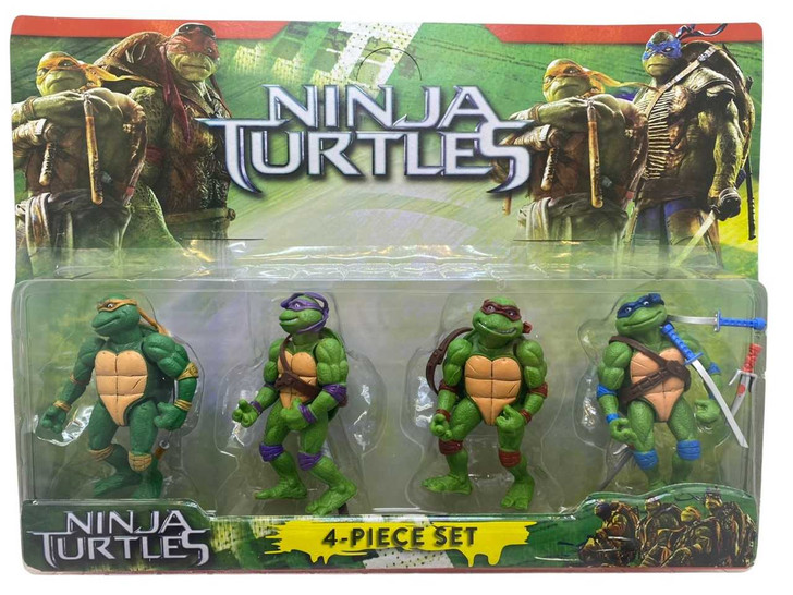 Set figurine Testoasele Ninja Turtles - Imagine 1