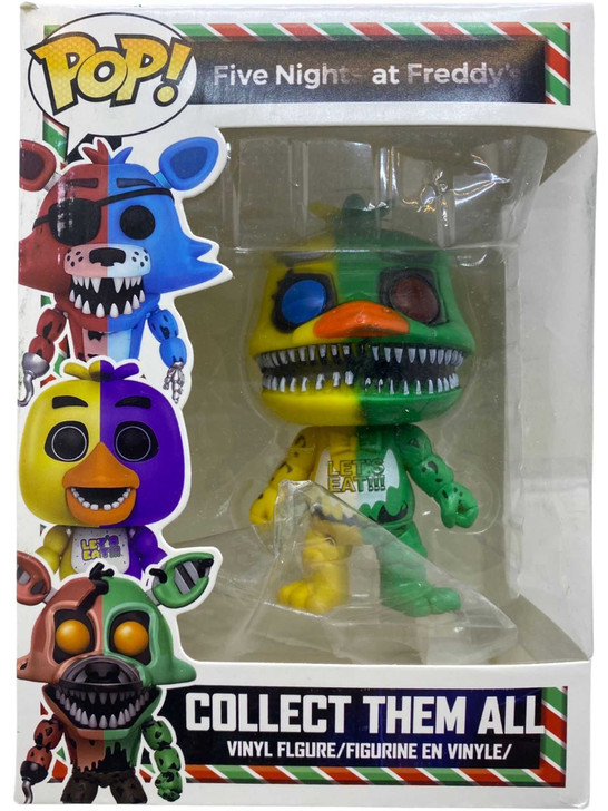 Figurina Five Nights at Freddy’s Chica galben verde POP - Imagine 1