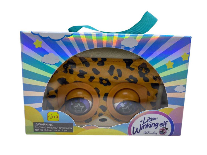 Jucarie interactiva geanta -Purse Pet leopard - Imagine 2