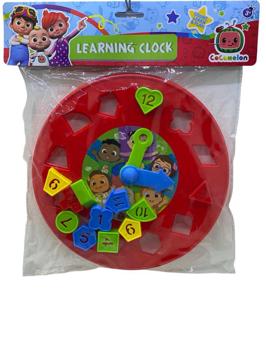 Ceas Educativ Cocomelon - Invata Timpul si Formele