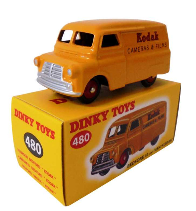 bedford 10 cwt van *kodak*, orange