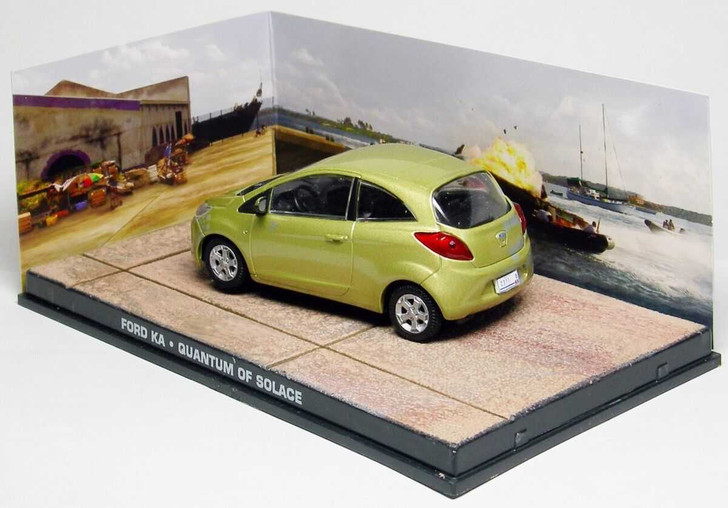 Macheta Ford Ka 1:43 Verde Metalizat - James Bond Quantum of Solace