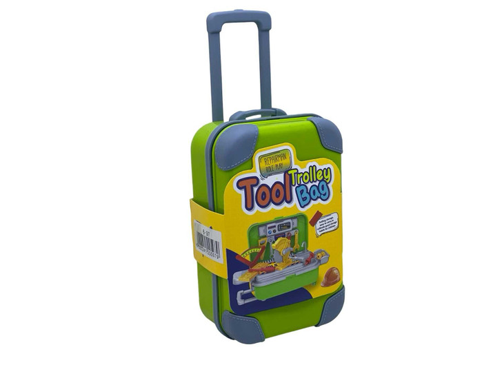 Set unelte de jucarie in valiza troler - Repairman Role Play 14 cm