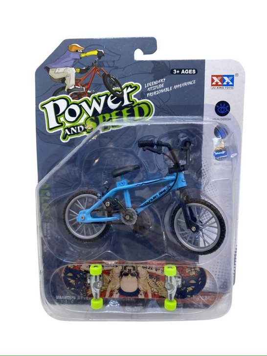 Set mini skateboard si bicicleta - Imagine 2