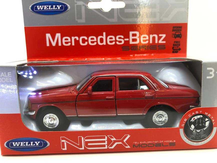 Macheta Mercedes- Benz w123 1/32 - Imagine 1
