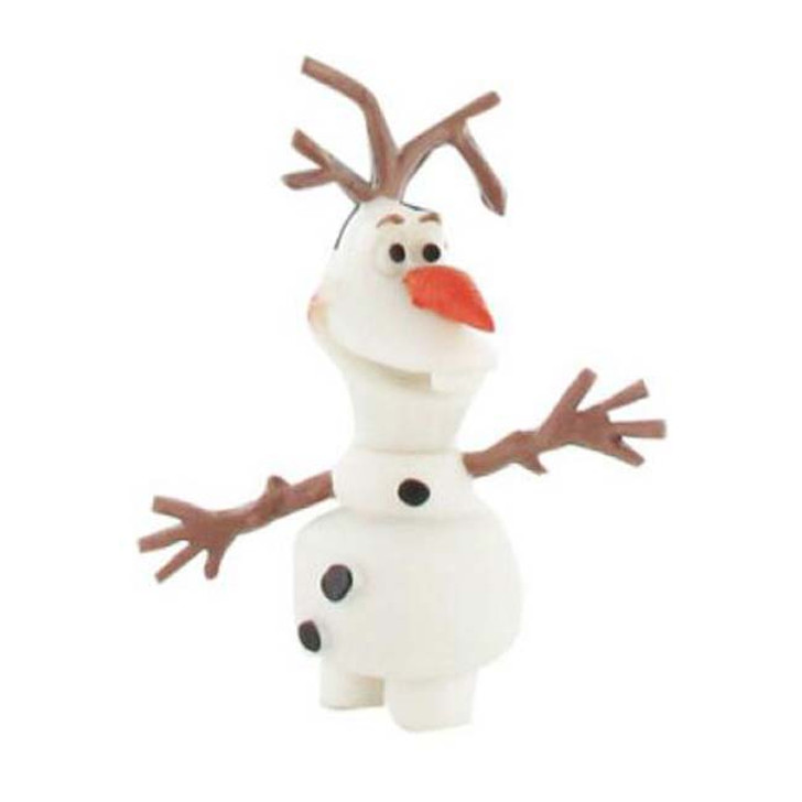 Disney Frozen: Figurina Omul de zapada Olaf 7cm - Bullyland - Imagine 1