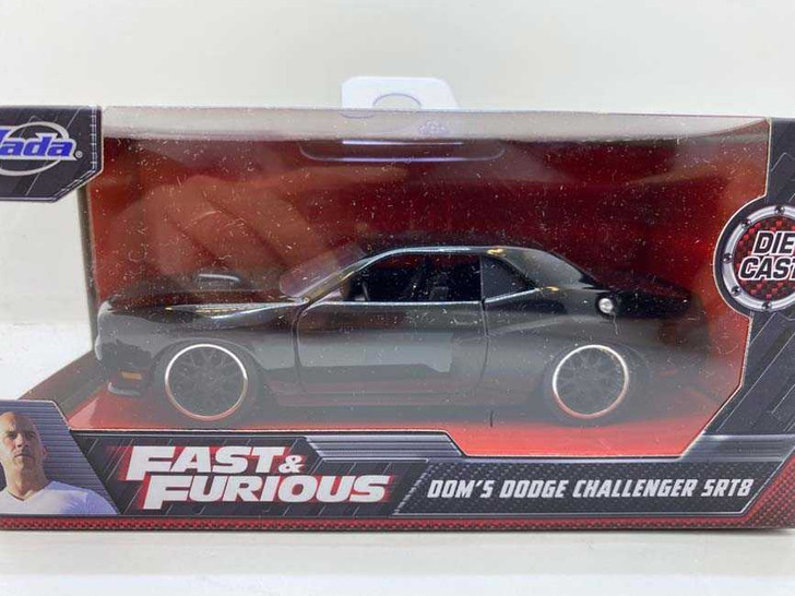 Macheta Fast and Furious Dom’s Dodge Challenger SRT8, negru 2014 - Imagine 1