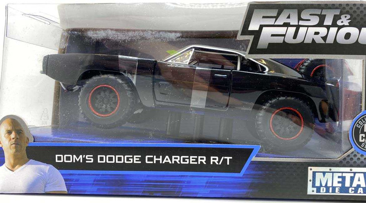 Macheta metal Fast and Furious Dom Dodge Charger R/T scara 1:24 - Imagine 1