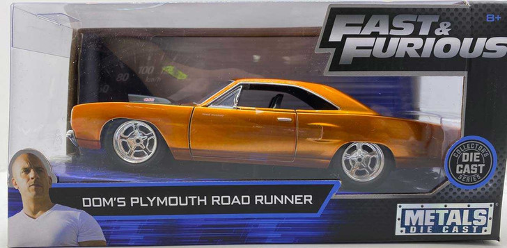Macheta metal Fast and Furious Plymouth Road Runner scara 1:24 - Imagine 1
