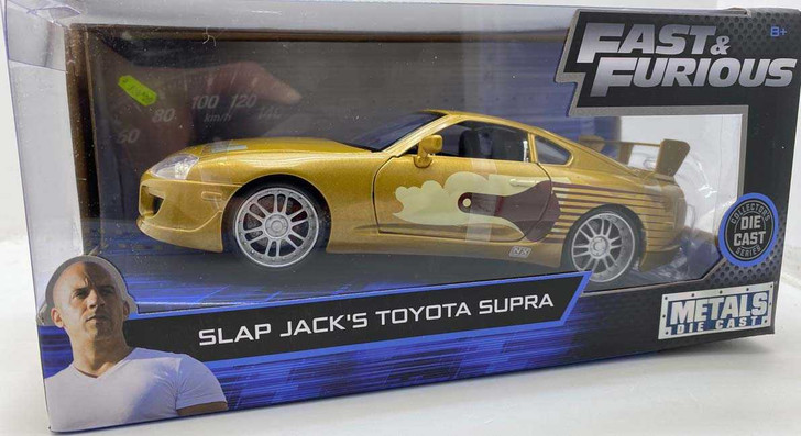 Macheta metal Fast and Furious Slap Jack Toyota Supra scara 1:24 - Imagine 1