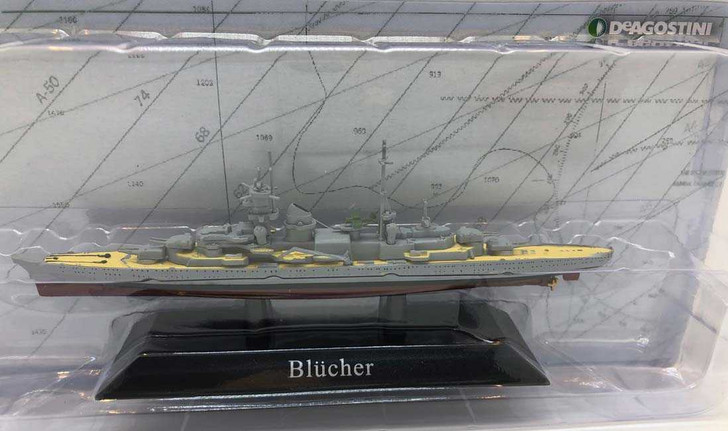 Macheta metal battleship Blucher - Imagine 1