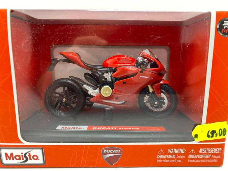 Macheta motocicleta Ducati 1199 Panigale ,red 1/18 - Imagine 1