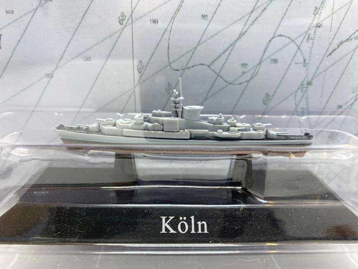 Macheta vapor 1961 Koeln class frigate - Imagine 1