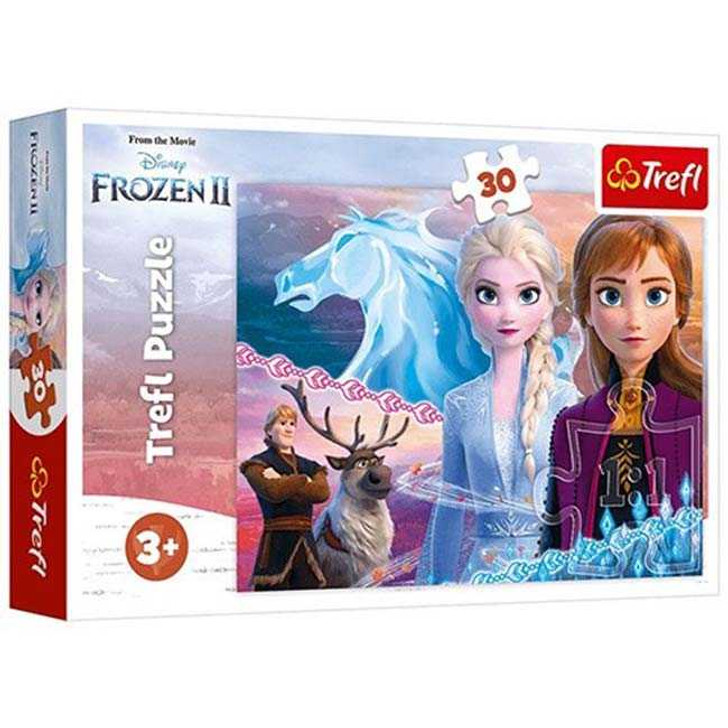 Puzzle Trefl Frozen 2: Curajul surorilor - Imagine 1