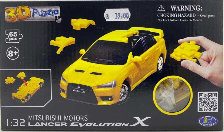 Puzzle 3D Mitsubishi Lancer Evo 1/32 - Imagine 1