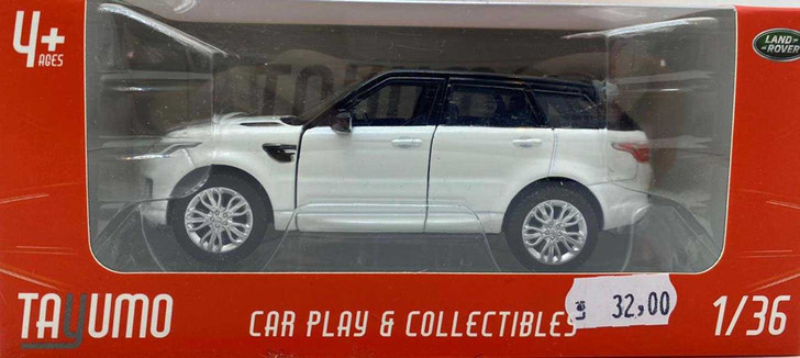 Macheta metal Range Rover Sport model 2020, alb 1/36 - Imagine 1