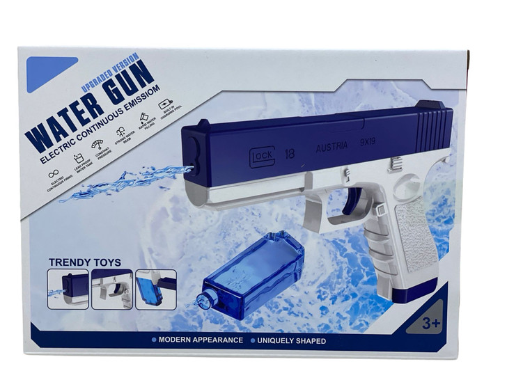 Jucarie Pistol care stropeste cu apa si rezervor