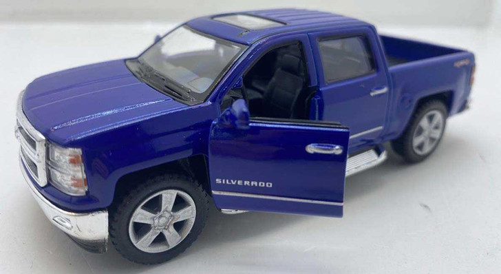 Macheta 2014 Chevrolet Silverado, albastru 1/46 - Imagine 1