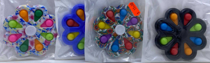 Jucarie senzoriala mini spinner Fat Brain Toys Dimple - Imagine 1