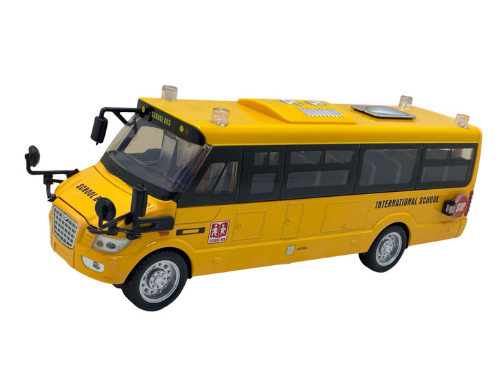 Autobuz Scolar Die-Cast International School cu Functii Interactive