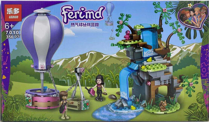 Lego Friends Balon de aer cald 7010 - Imagine 1