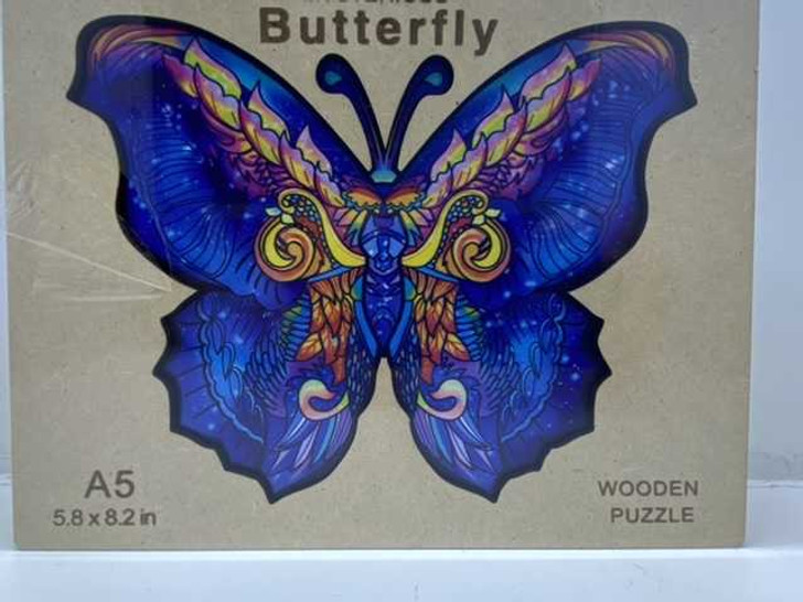 Puzzle multicolor fluture - Imagine 1