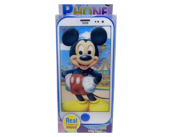Jucarie telefon mobil Mickey Mouse - Imagine 1