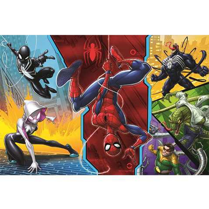 Puzzle Trefl Spiderman cu capul in jos 100 piese - Imagine 2