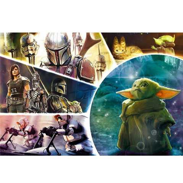 Puzzle Trefl Star Wars: The Mandalorian 100 piese - Imagine 2