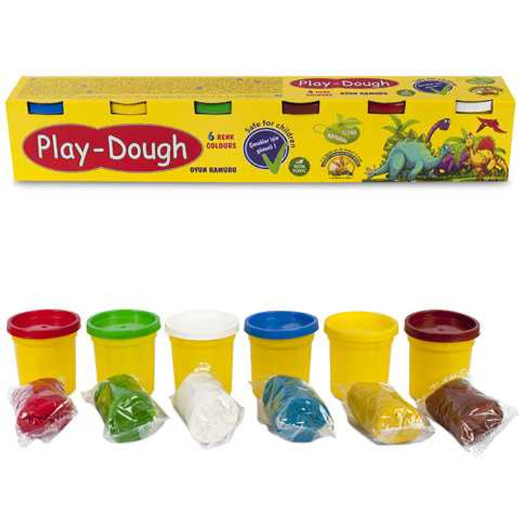 Play-Dough: set de plastilina mare 6 bucati  - Imagine 1