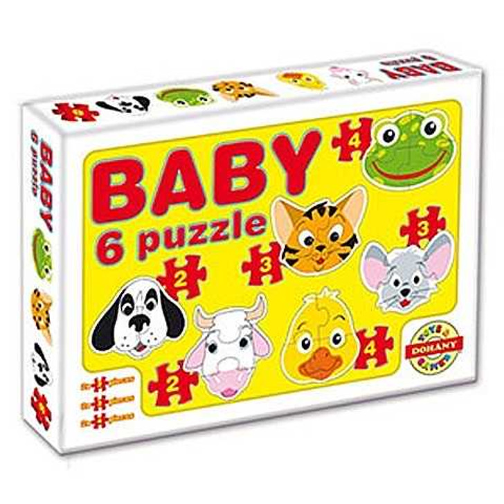 Puzzle bebe: Animale domestice - D.Toys - Imagine 1